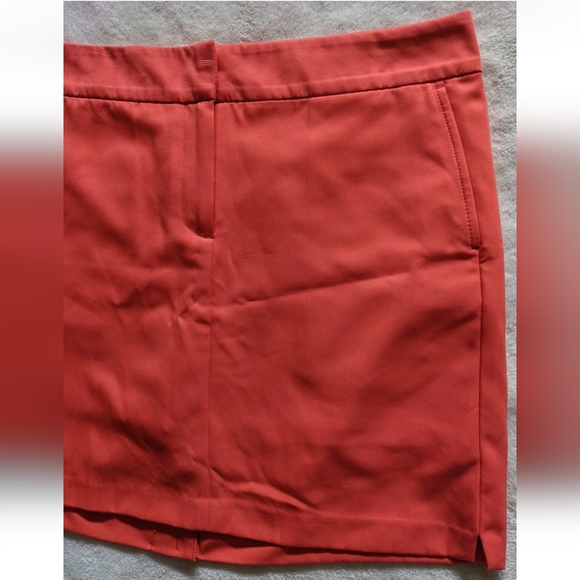 Izod Golf Coral New Skirt Short Combo Skort Women Sport Ladies Size 14 NWT - Picture 3 of 12